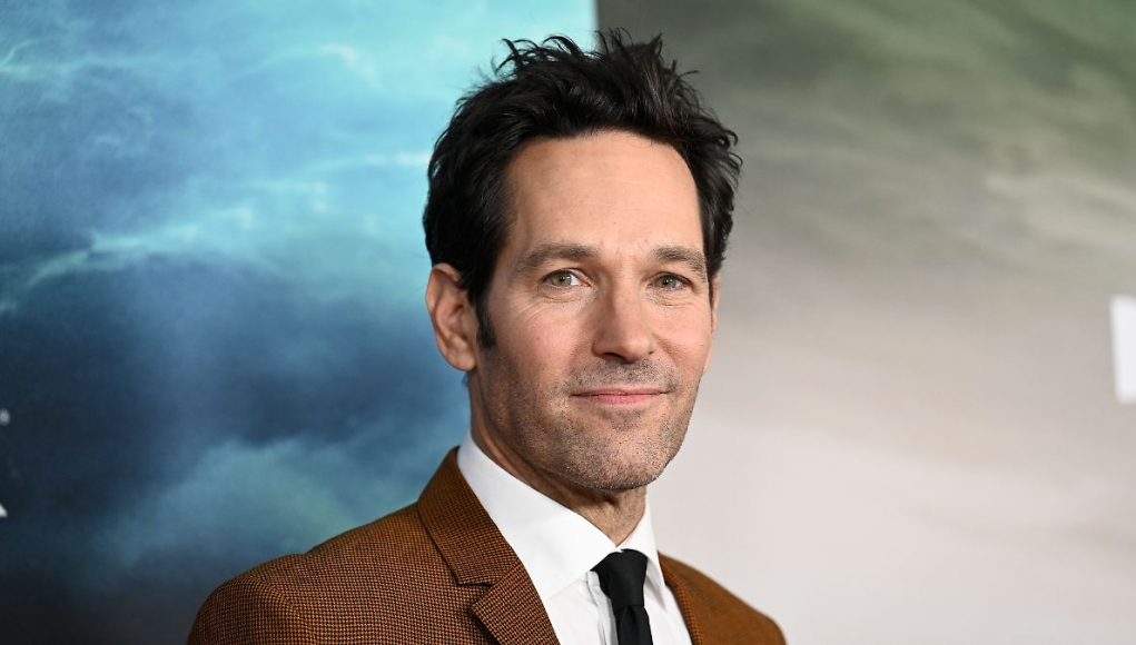 Paul Rudd was even happy about mineral water
