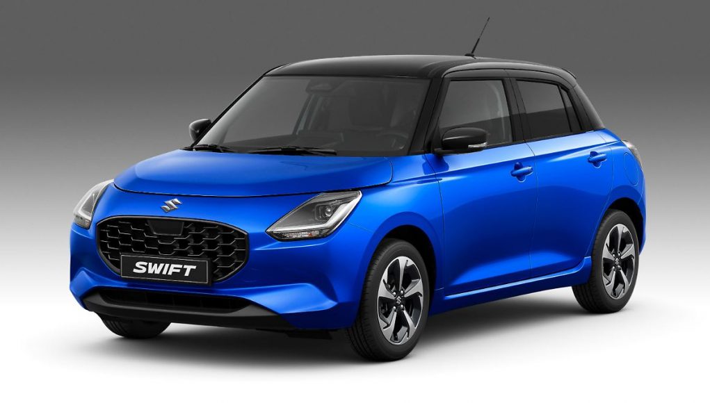 The small car classic Suzuki Swift has been completely renovated
