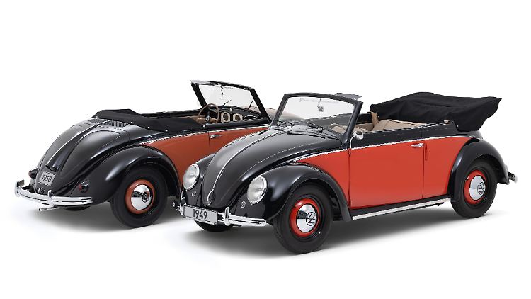 The first Beetle convertibles came from Hebmüller in Wülfrath or Rometsch in Berlin, but above all from Karmann in Osnabrück.