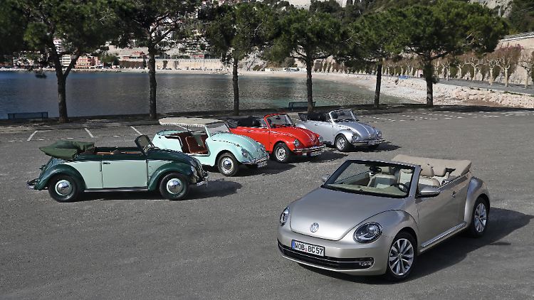 The VW Beetle and its successors were also open.
