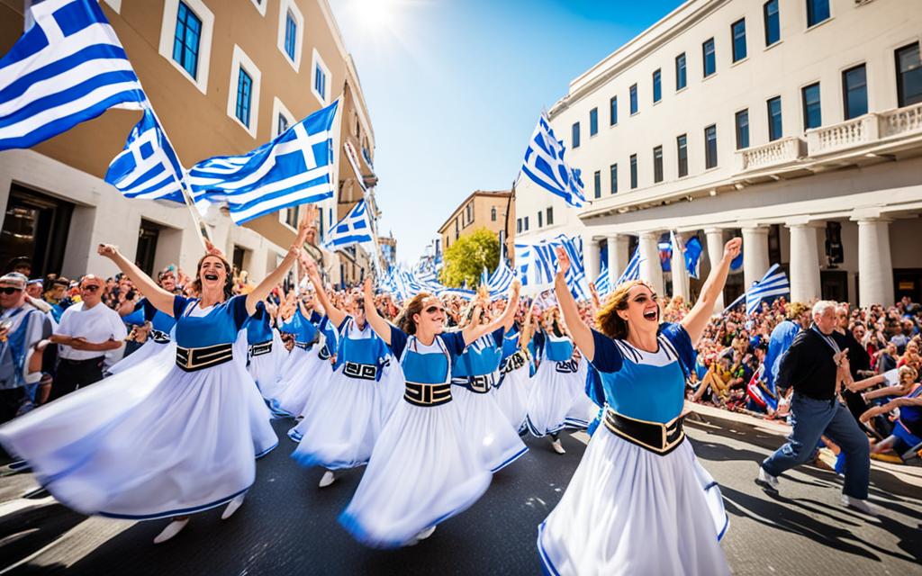 Annual Greek parade