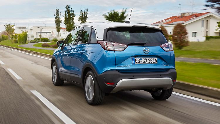 At the TÜV, the Opel Crossland X shows good and not so good sides.