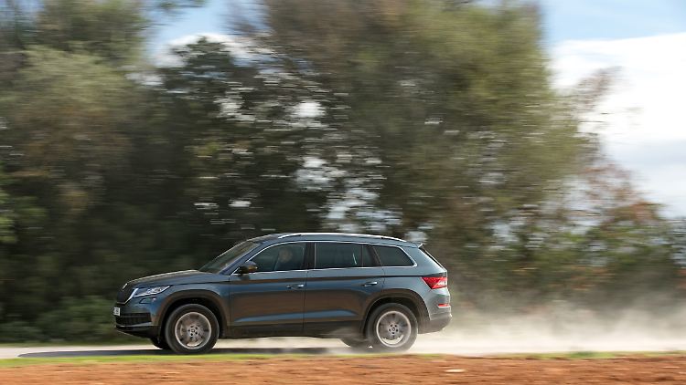 With a 4.70 meter body, the Kodiaq is one of the most spacious representatives of its genre.