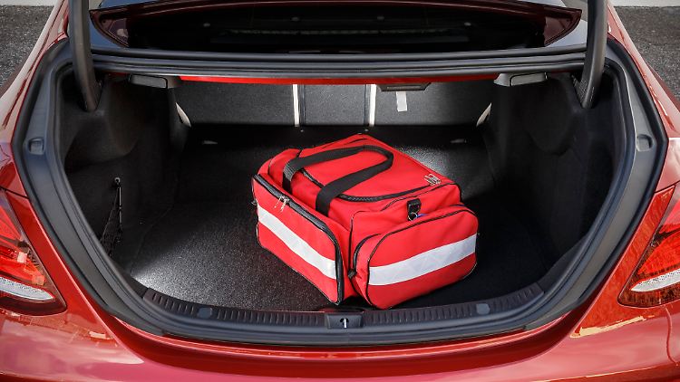 Plenty of storage space: 540 liters fit into the Mercedes E-Class.