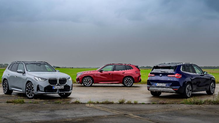 The new BMW X3 is available in many different equipment variants.